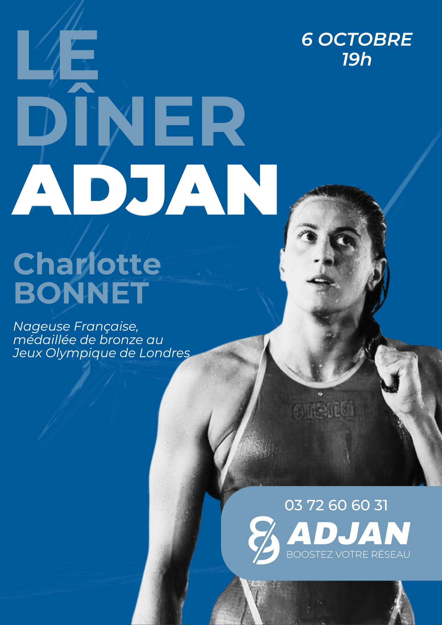 Diner d'Adjan avec Charlotte Bonnet