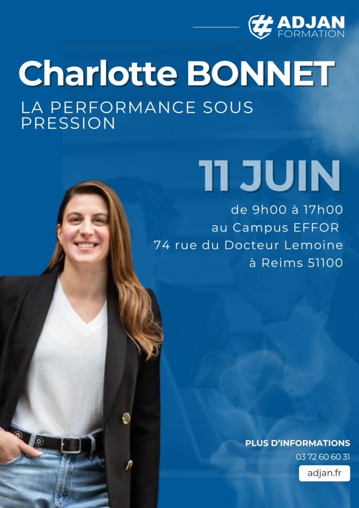 Formation avec Charlotte Bonnet, ancienne nageuse olympique
